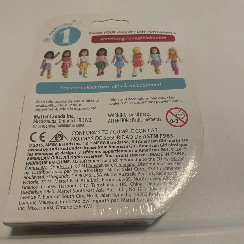 American Girl Doll Mega Bloks Doll